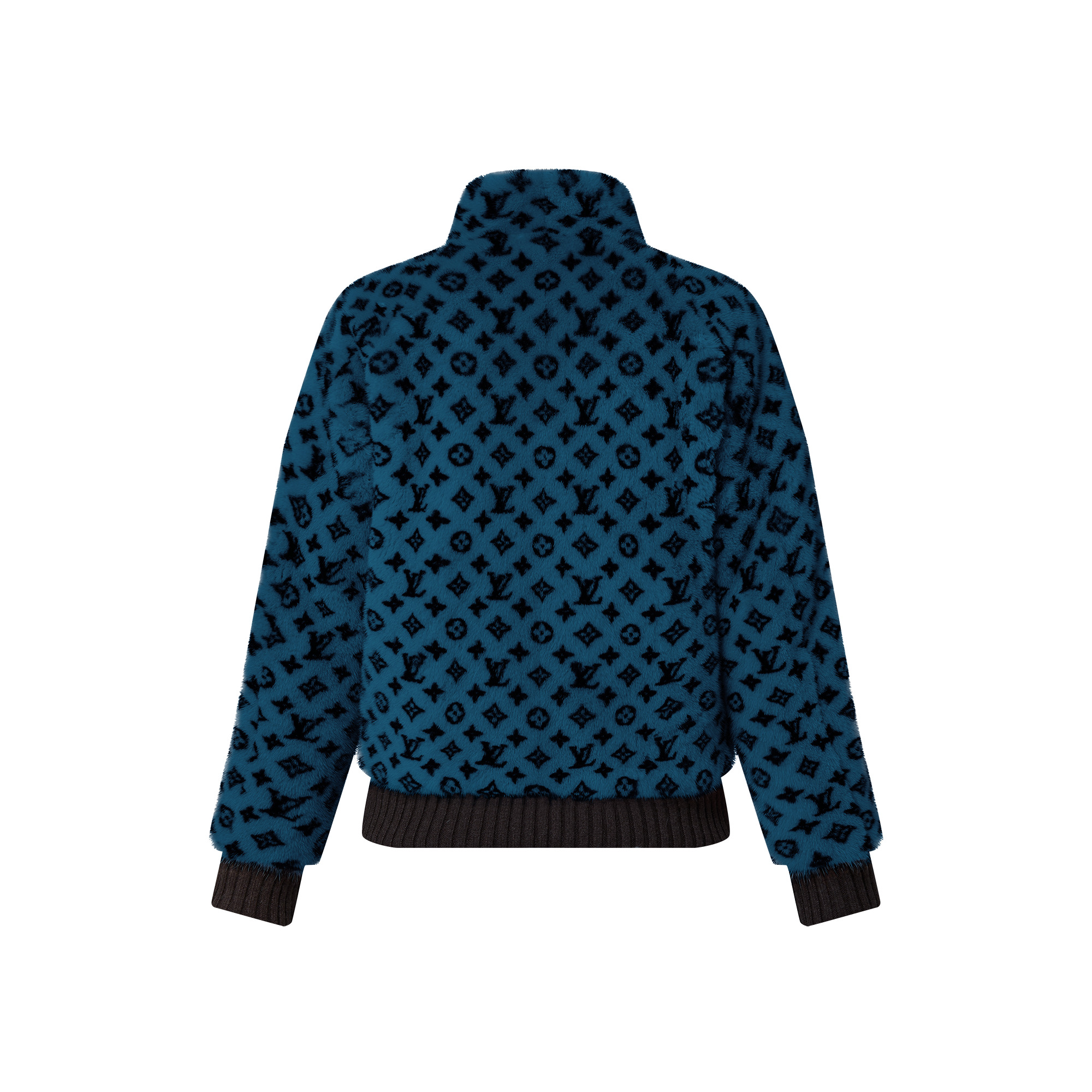 Monogram Mink Bomber Jacket - 3