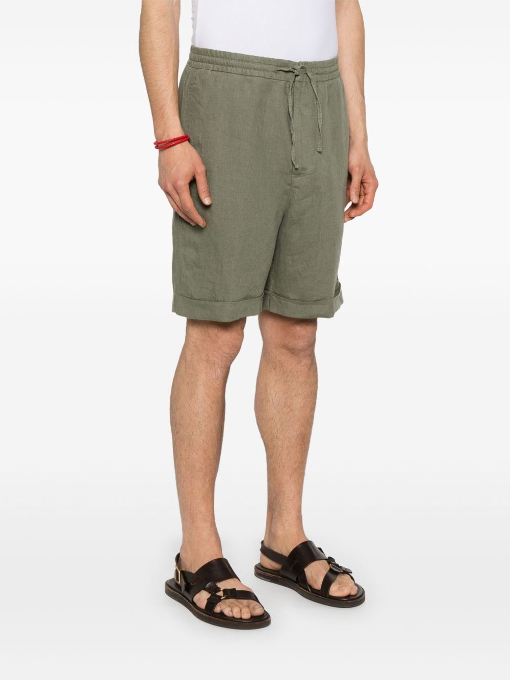 linen shorts - 3