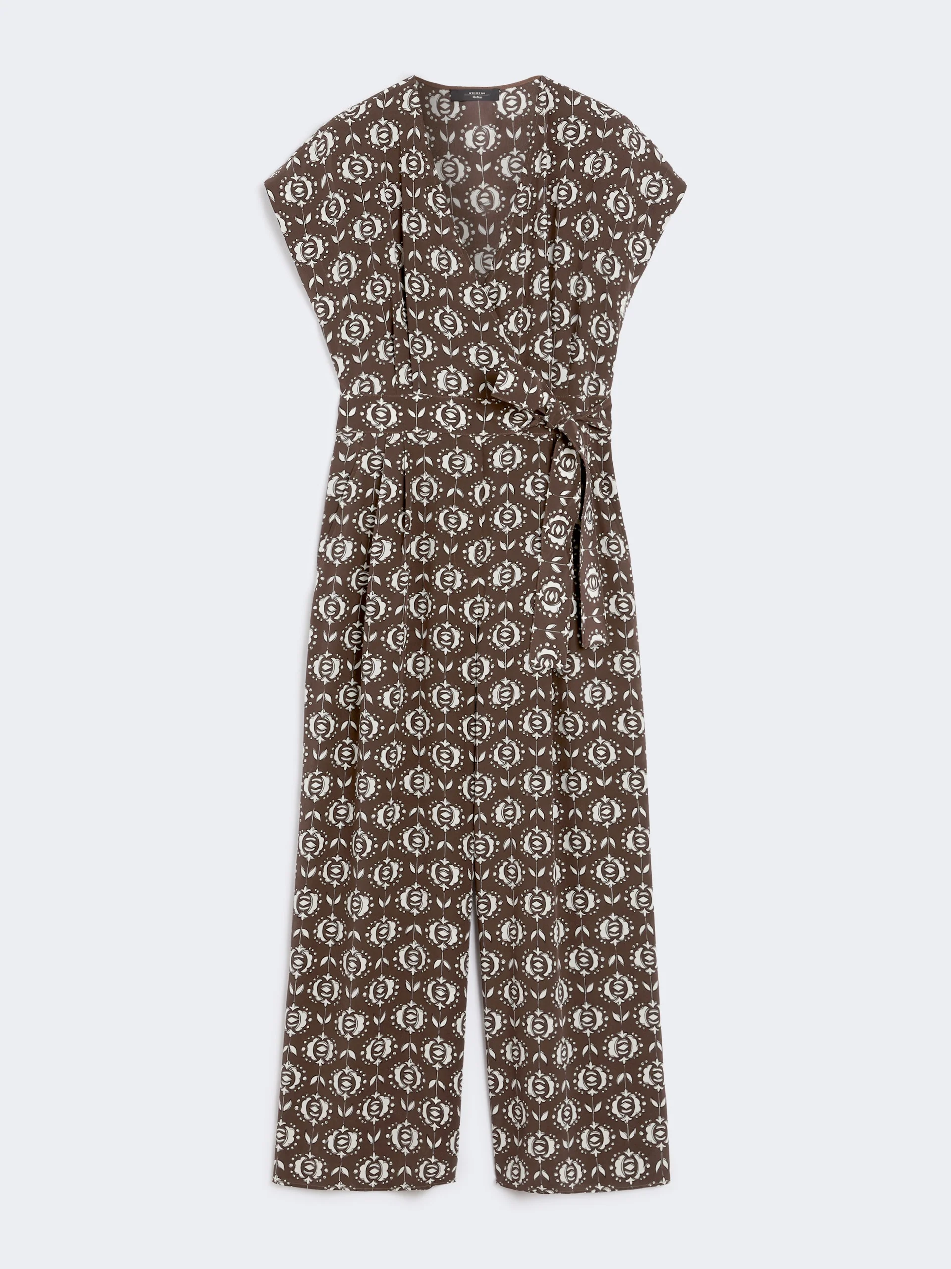 ARIZONA Printed silk jumpsuit - 1