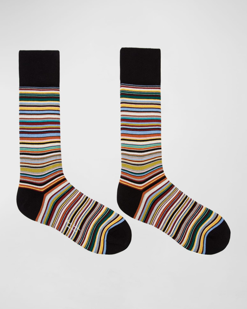 Paul Smith Men's Multi-Stripe Socks outlook