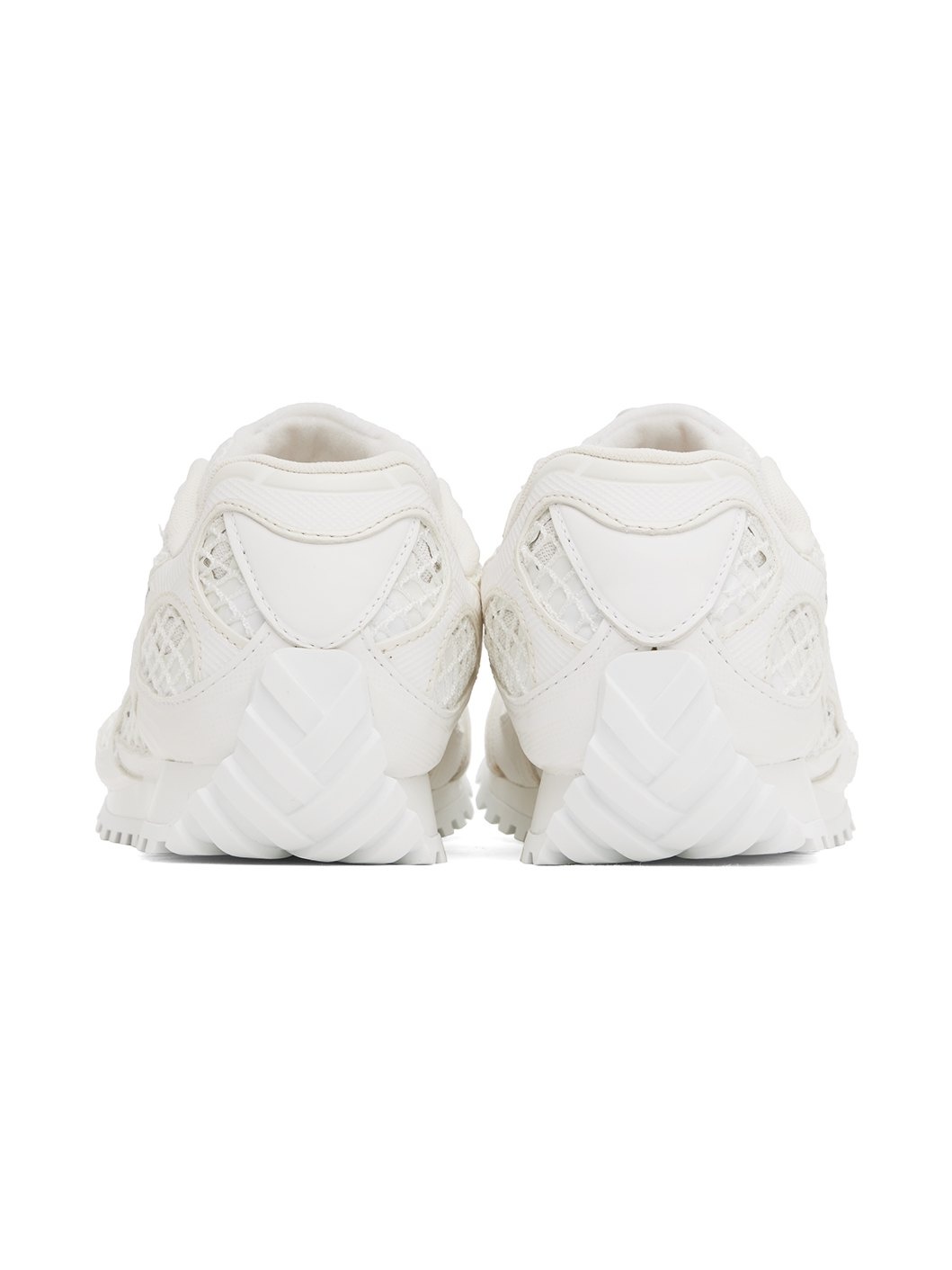 White & Off-White Orbit Sneakers - 2