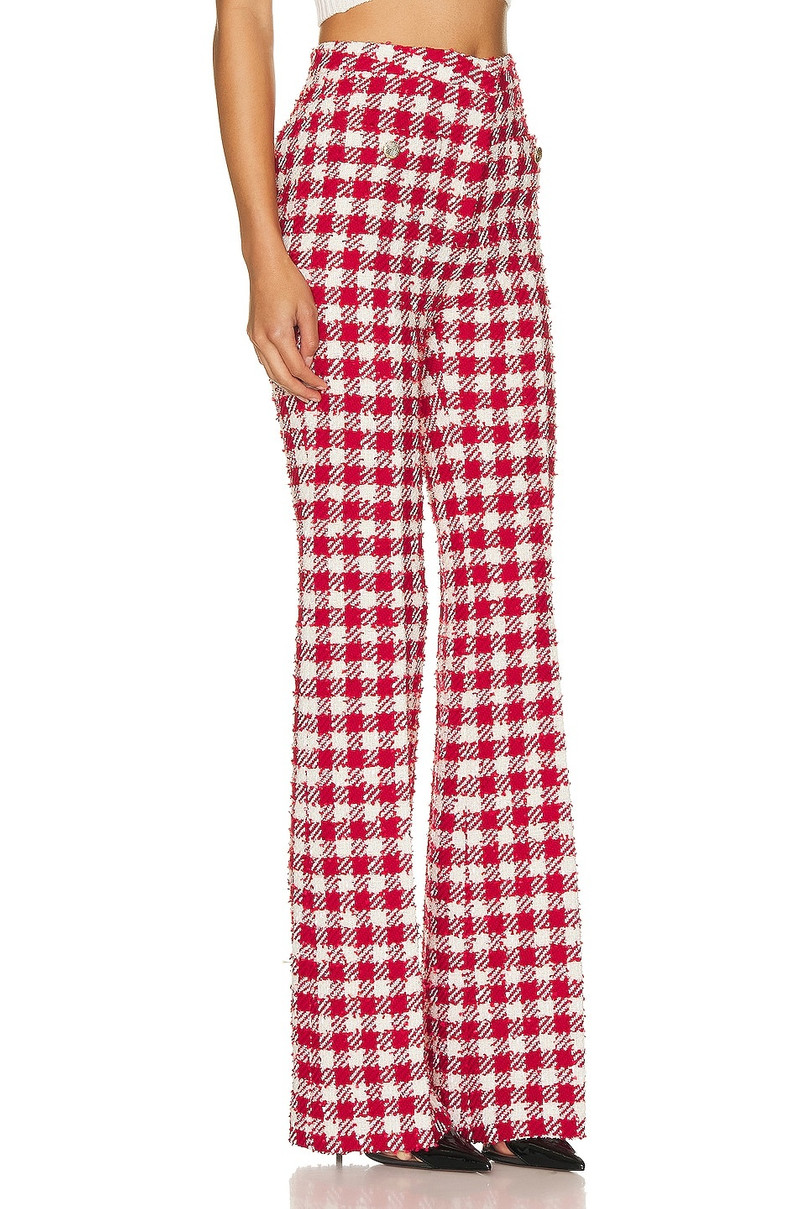 Vichy Tweed Flared Trouser 2