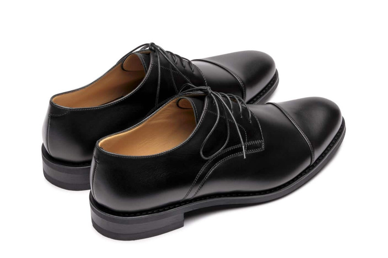 Paraboot Schubert Black Silk - Leather And Rubber Sole outlook