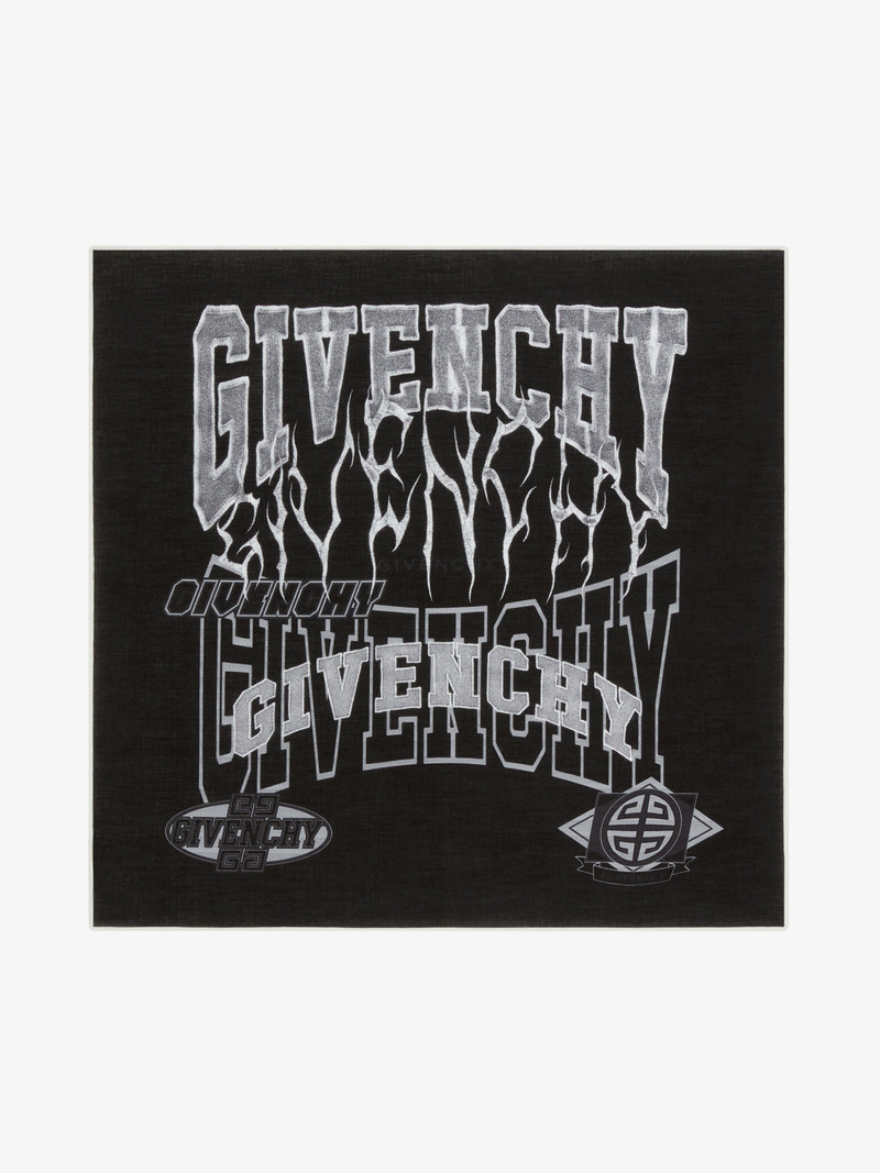 BANDANA SCARF IN PRINTED COTTON 1