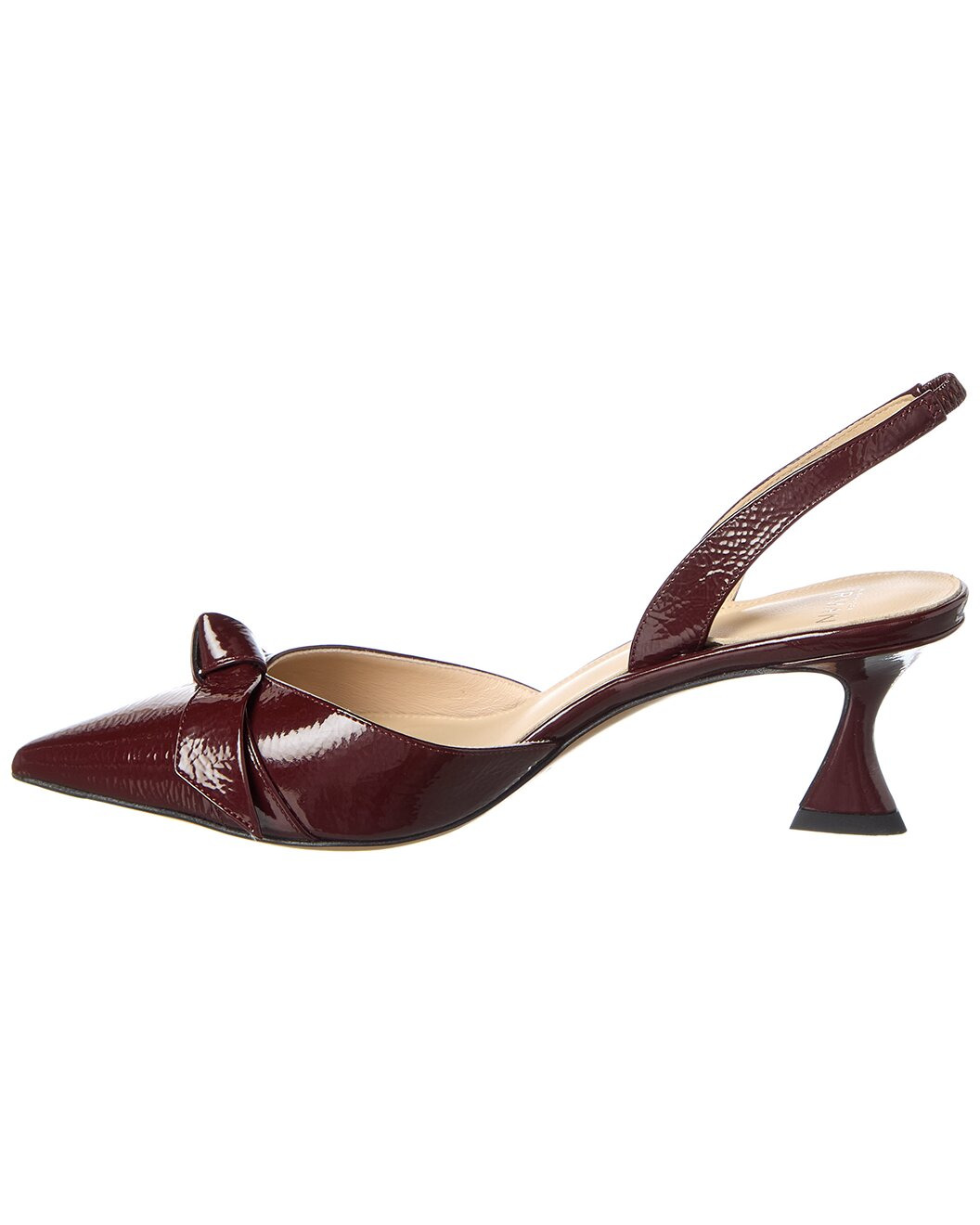 Alexandre Birman Clarita Bell 60 Patent Slingback Pump - 2