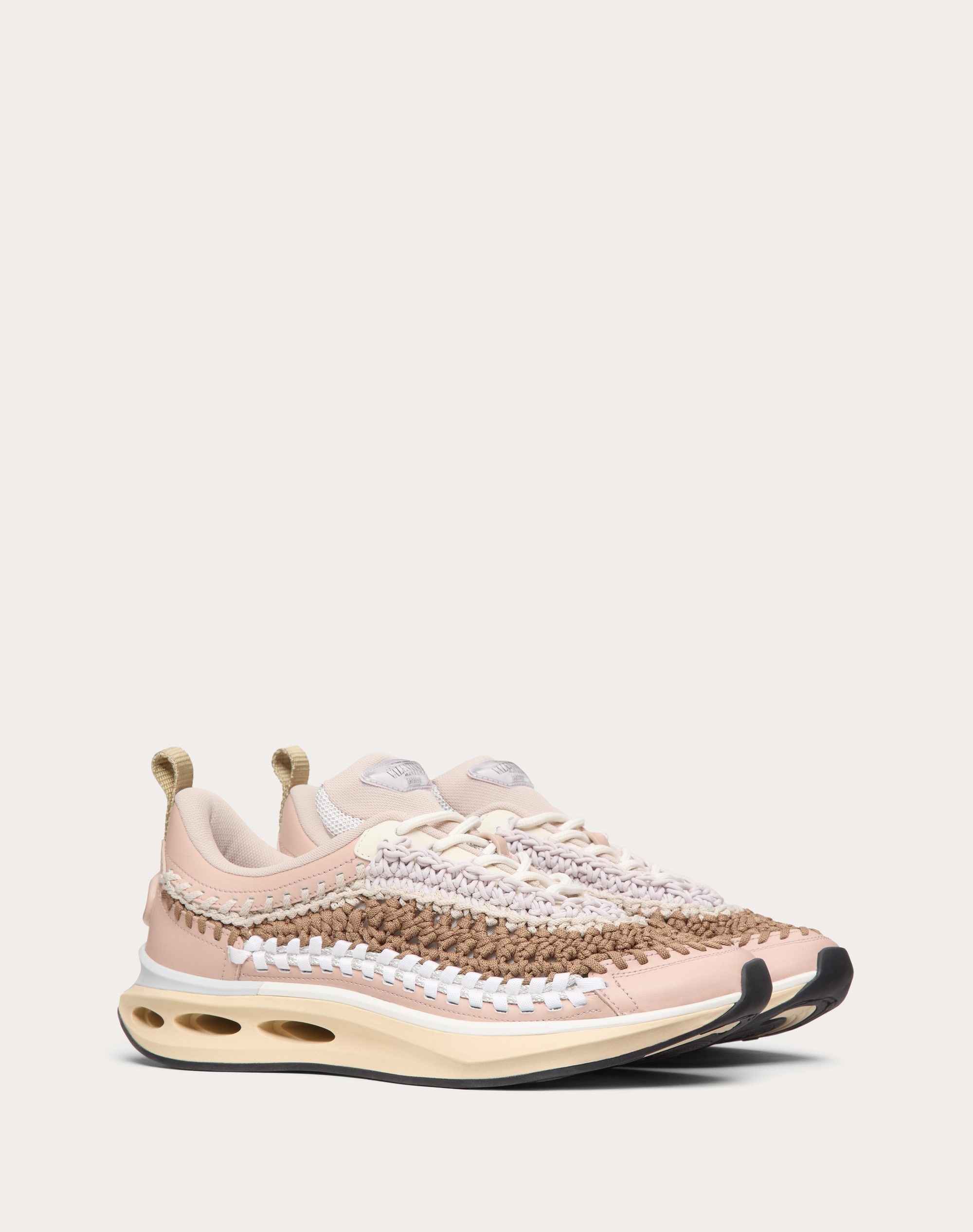 VLOGO EASYKNOT SNEAKER IN WOVEN FABRIC - 2