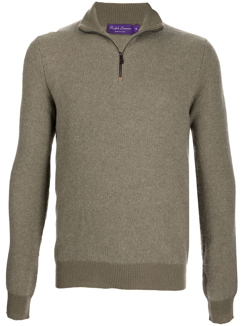 funnel neck cashmere jumper - 1