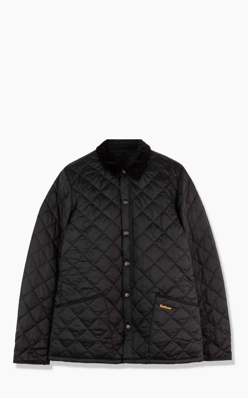 QUILTED JACKET HERITAGE LIDDESDALE BLACK - 1