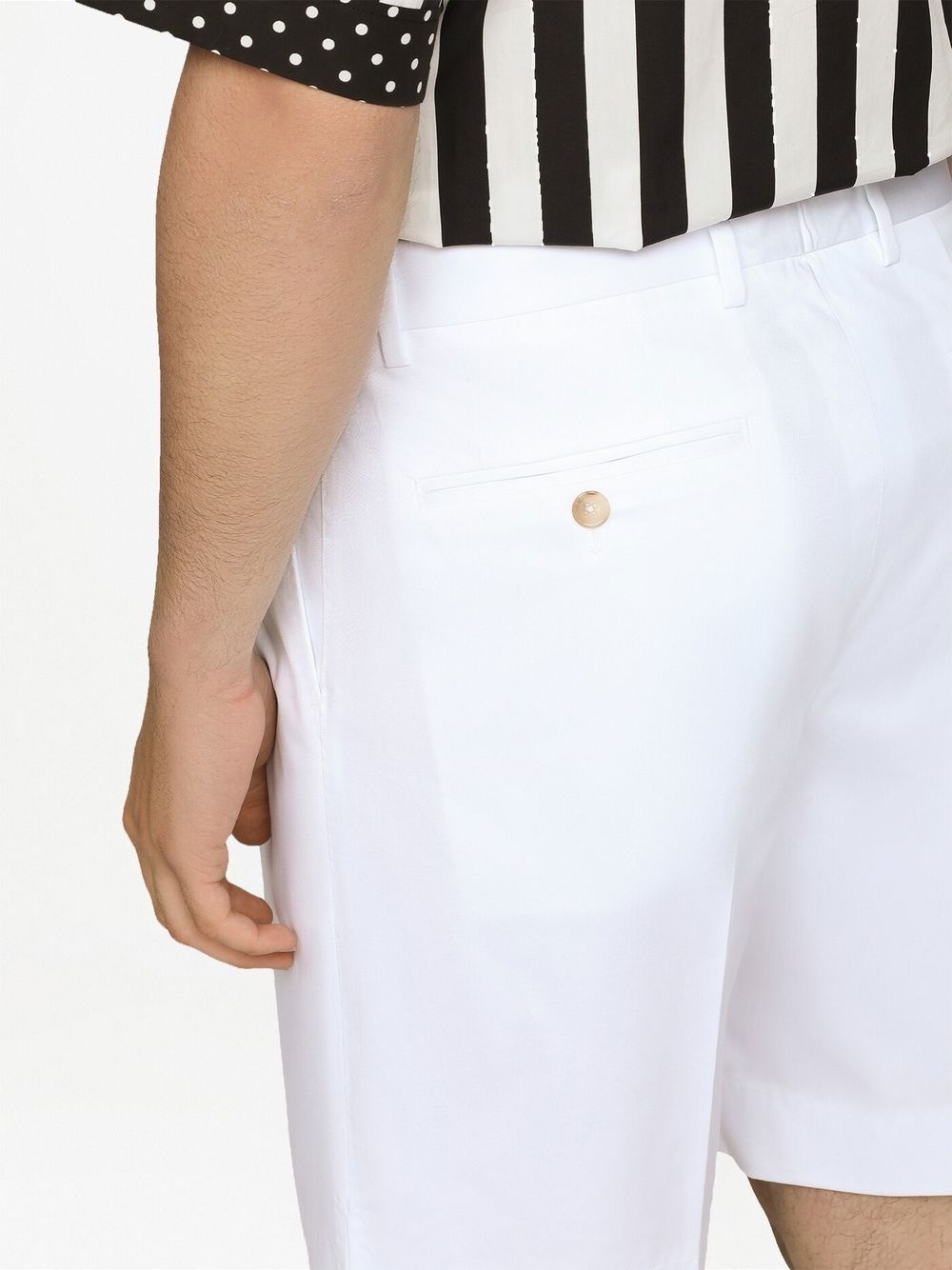 logo-plaque Bermuda shorts - 5