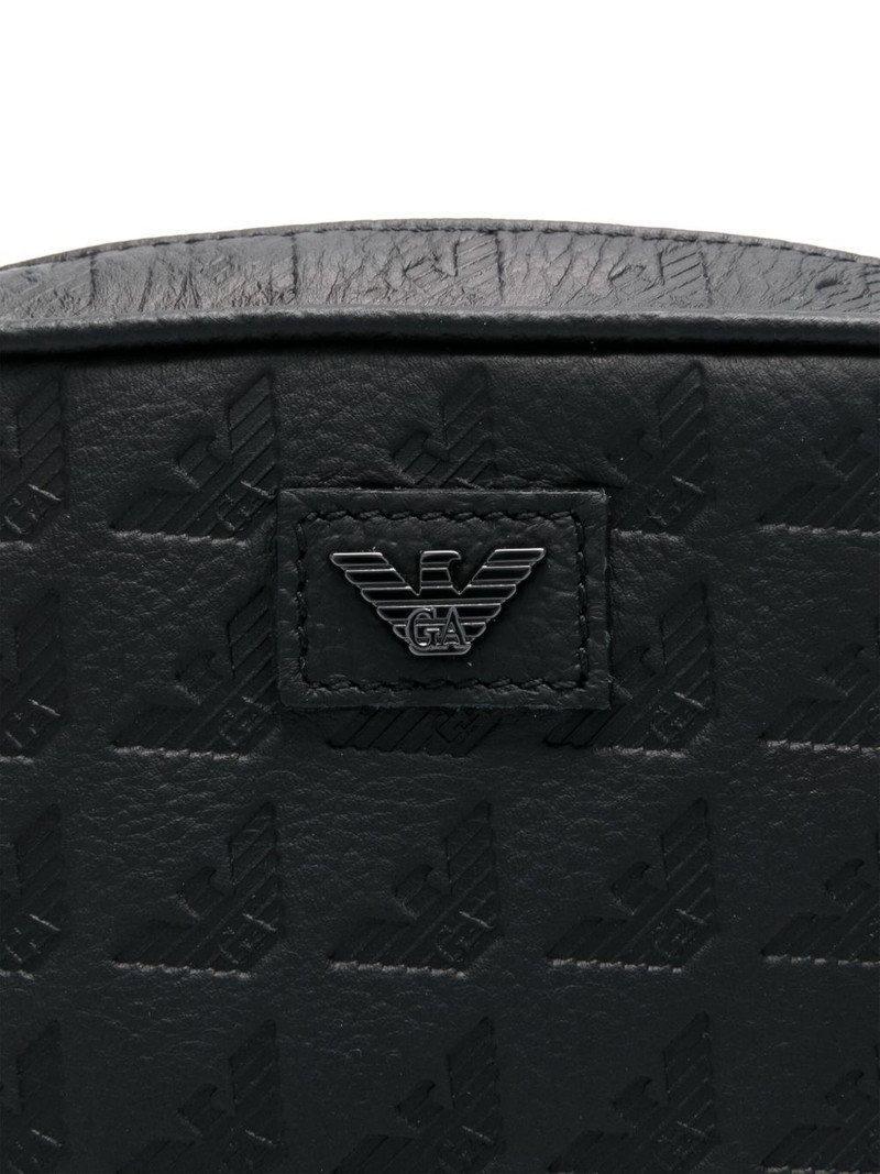 embossed-logo messenger bag 3