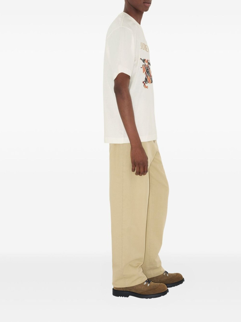 Burberry cross-stitch EKD​ T-shirt outlook