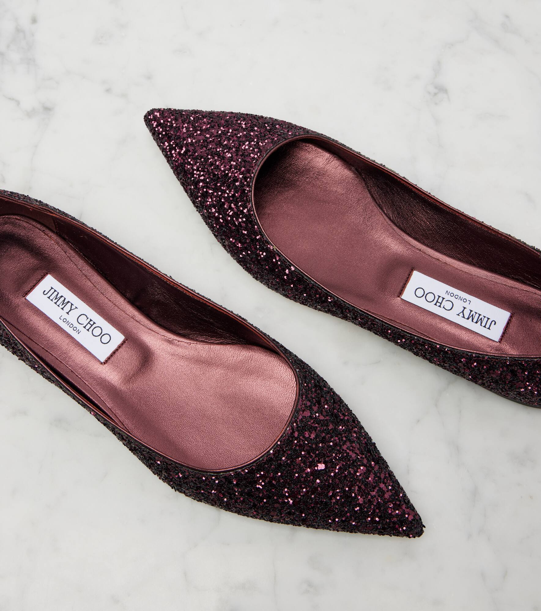 Love glitter ballet flats - 5