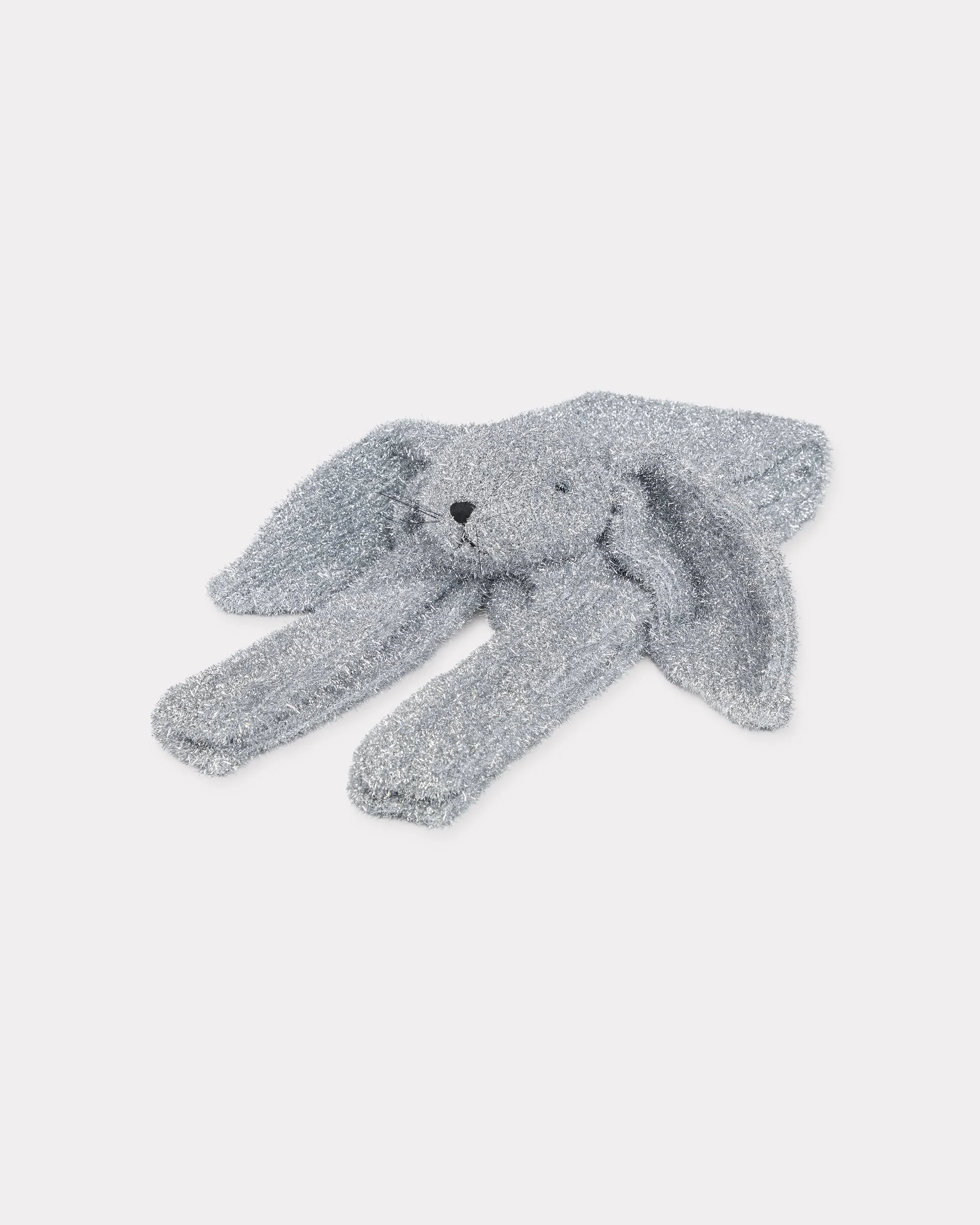 'KENZO Winter Holidays' bunny scarf in tinsel knit - 1