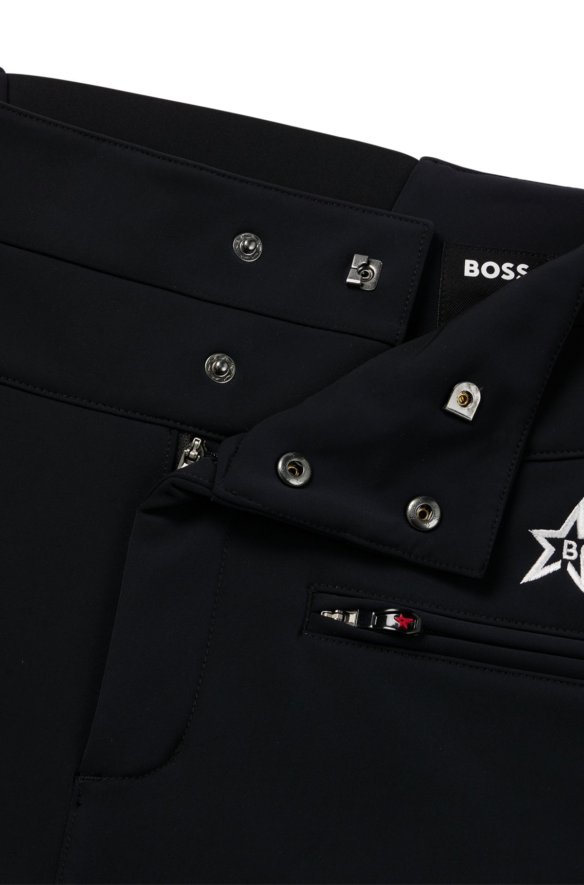 BOSS X PERFECT MOMENT SKI TROUSERS WITH STRIPES AND BRANDING - 6