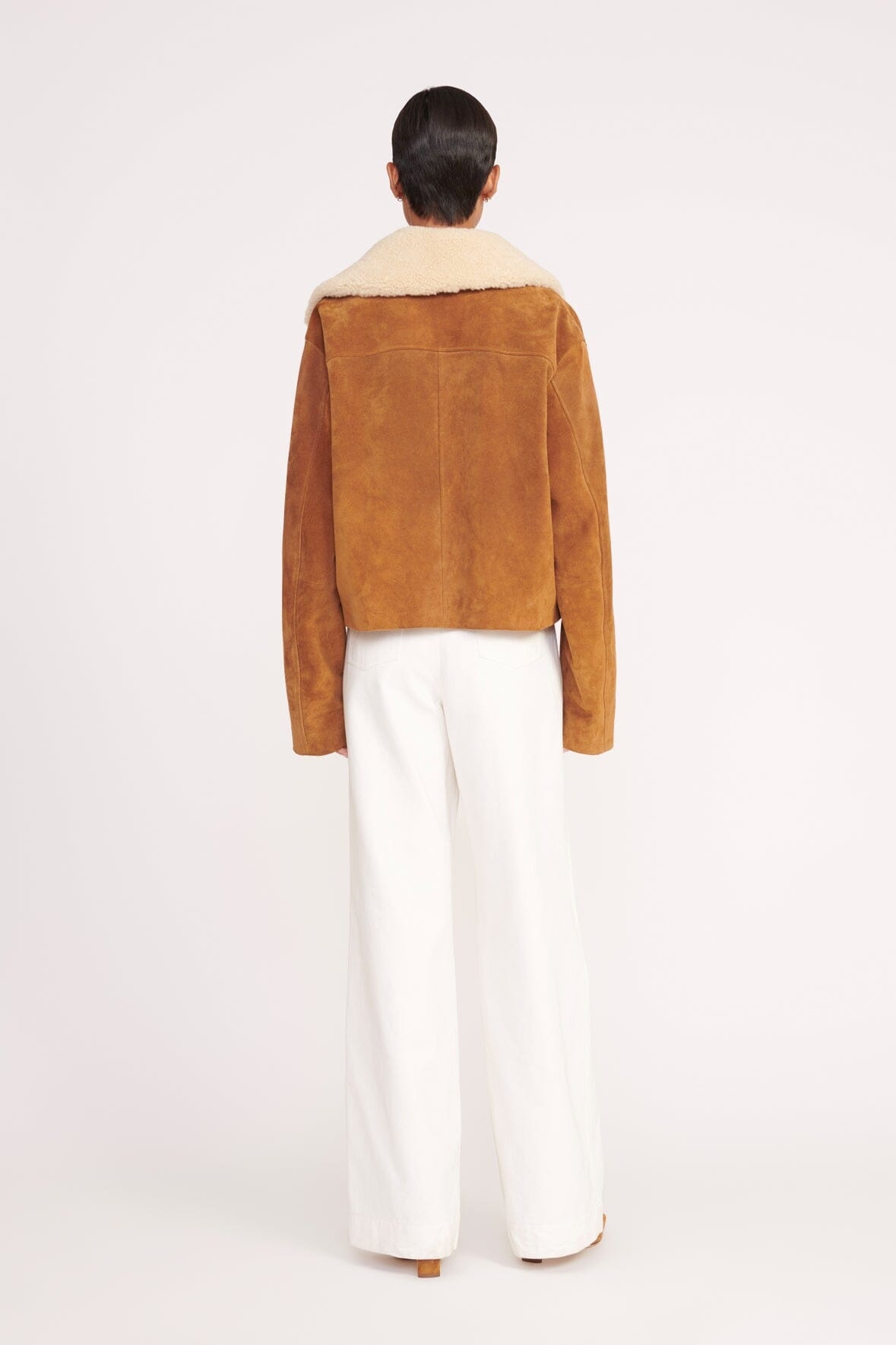 STAUD LENORA JACKET TAN - 5
