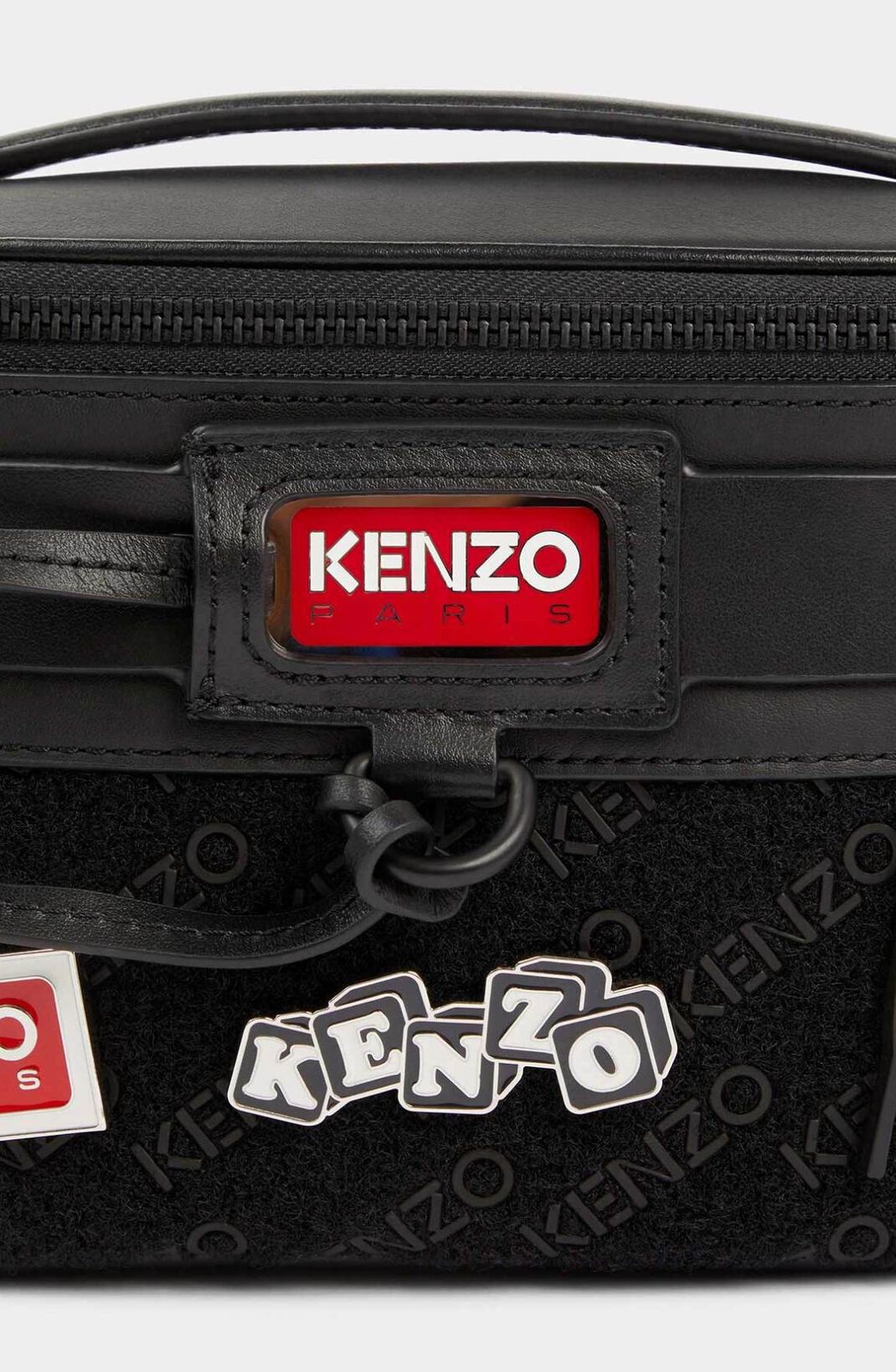 KENZO Jungle leather belt bag - 4
