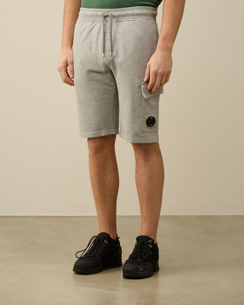 C.P. Company Light Fleece Utility Shorts outlook