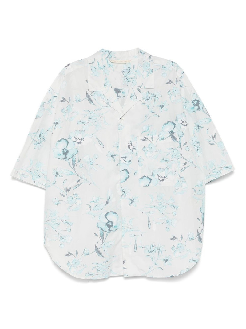 floral-print shirt 1