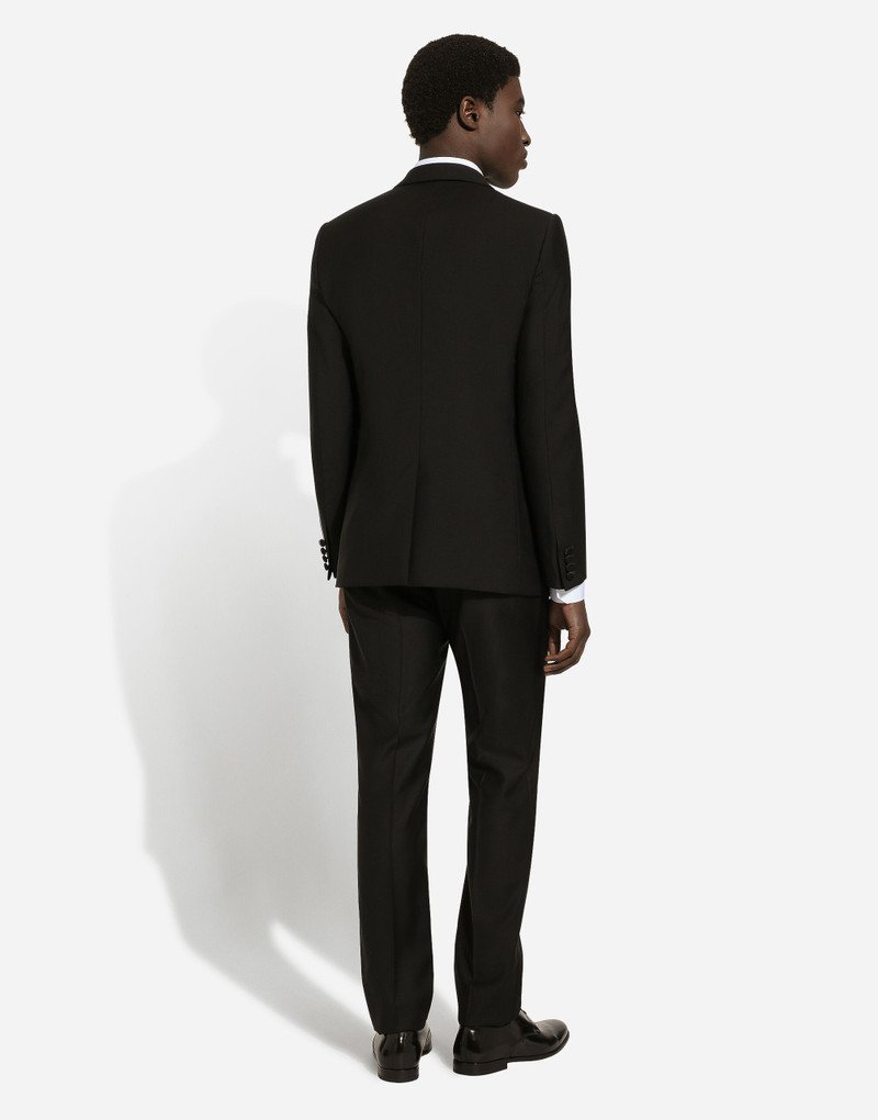 Single-breasted Martini-fit jacket with embroidered lapels 3