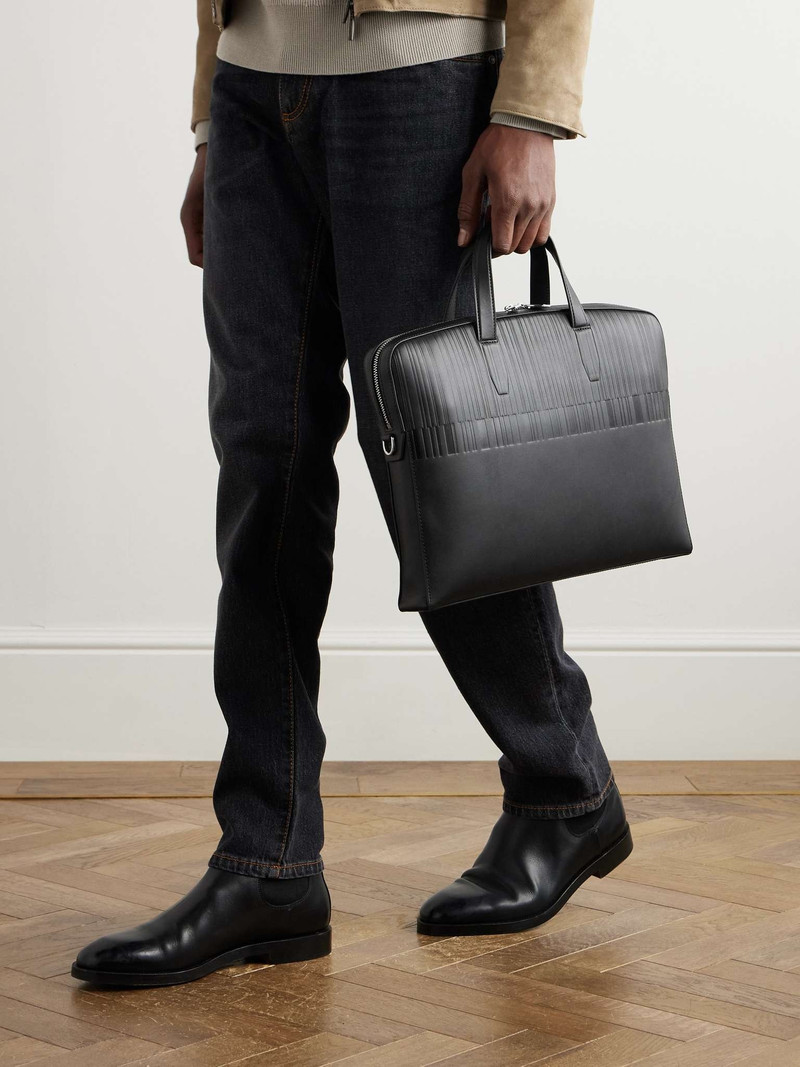 Paul Smith Debossed Leather Briefcase outlook
