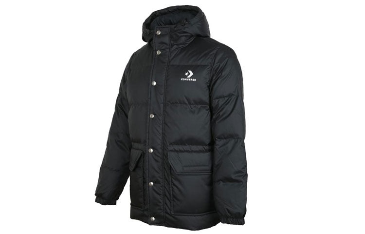 Converse Down Fill Puffer Jacket 'Black' 10006880-A01 - 3