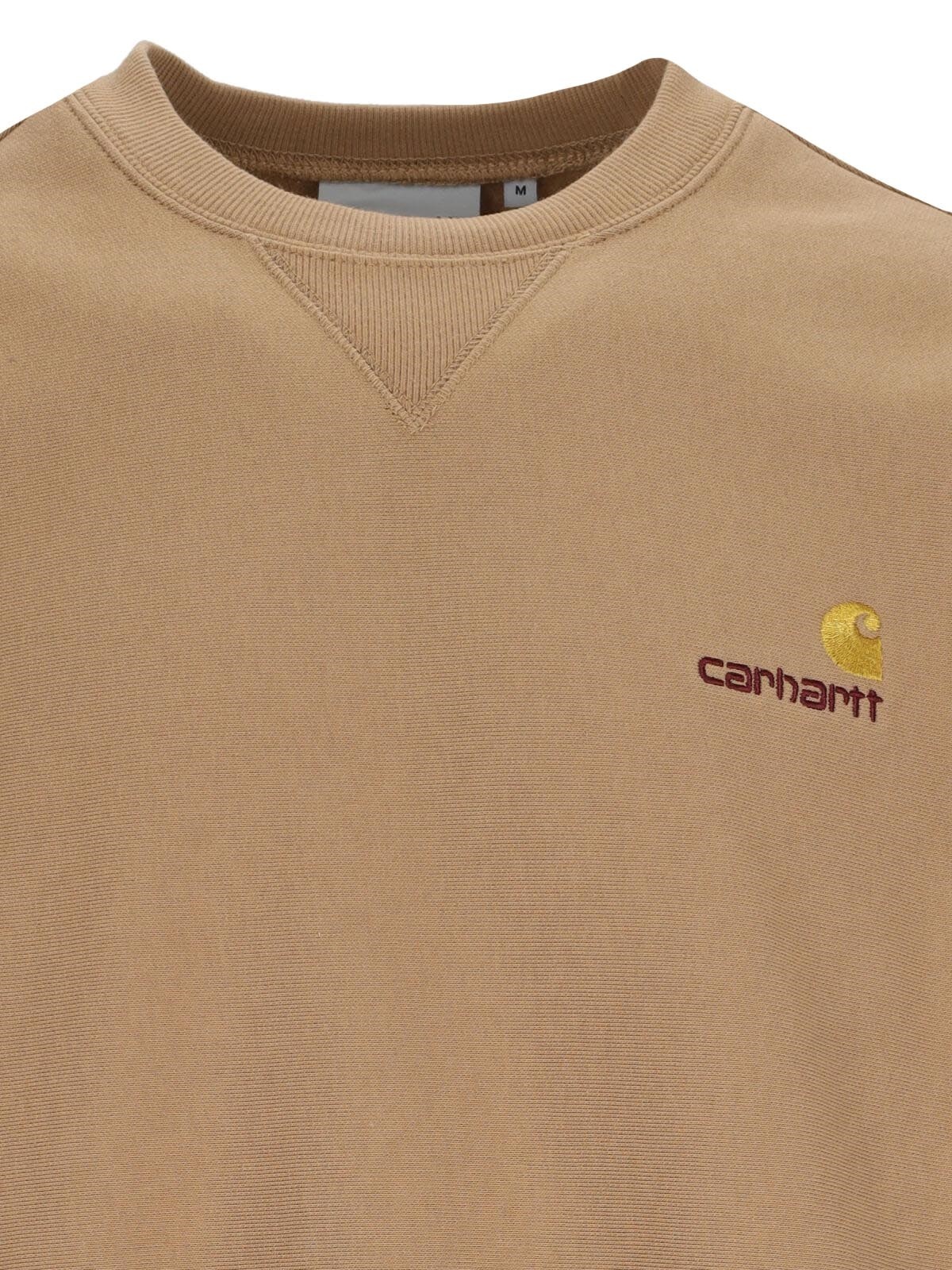 'AMERICAN SCRIPT SWEAT' CREW NECK SWEATSHIRT - 3