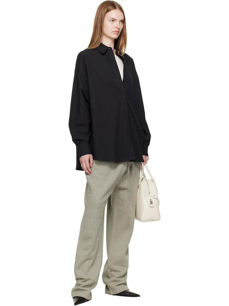 ESSENTIALS Gray Relaxed Lounge Pants outlook