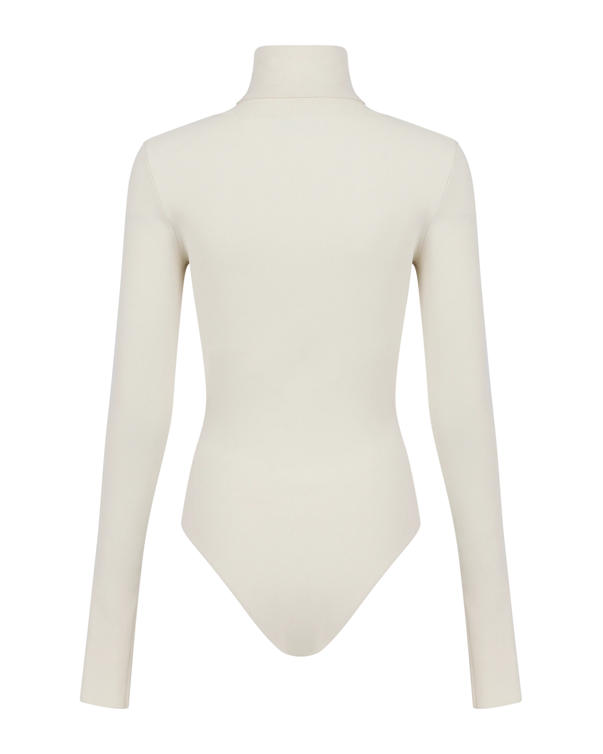 TURTLE NECK BODYSUIT OFF WHITE - 6