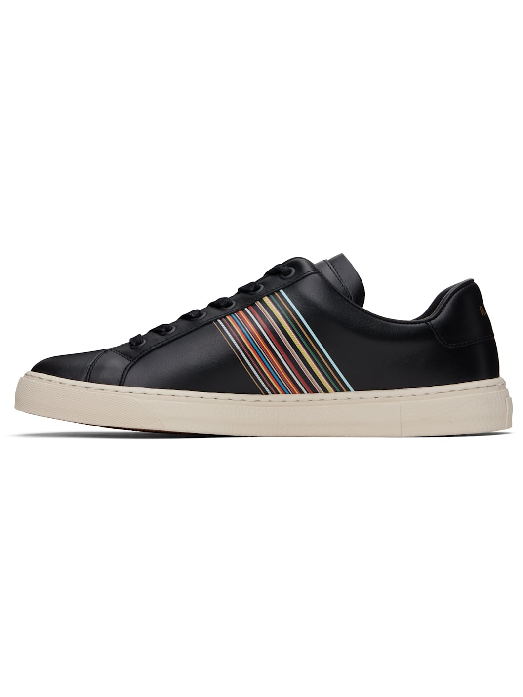 Black Leather Hansen Sneakers - 3
