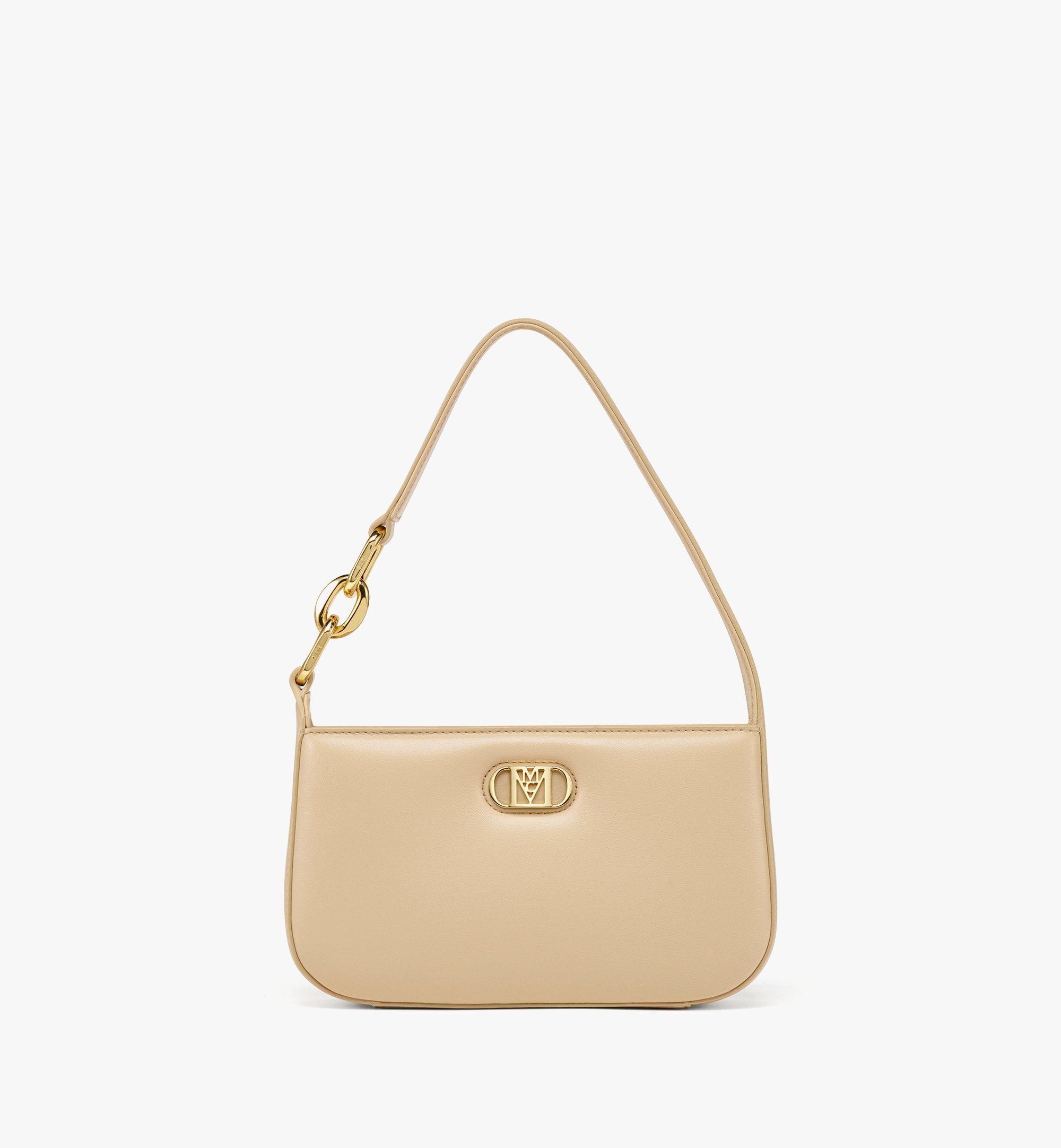 Mode Travia Shoulder Bag in Lamb Nappa Leather - 1