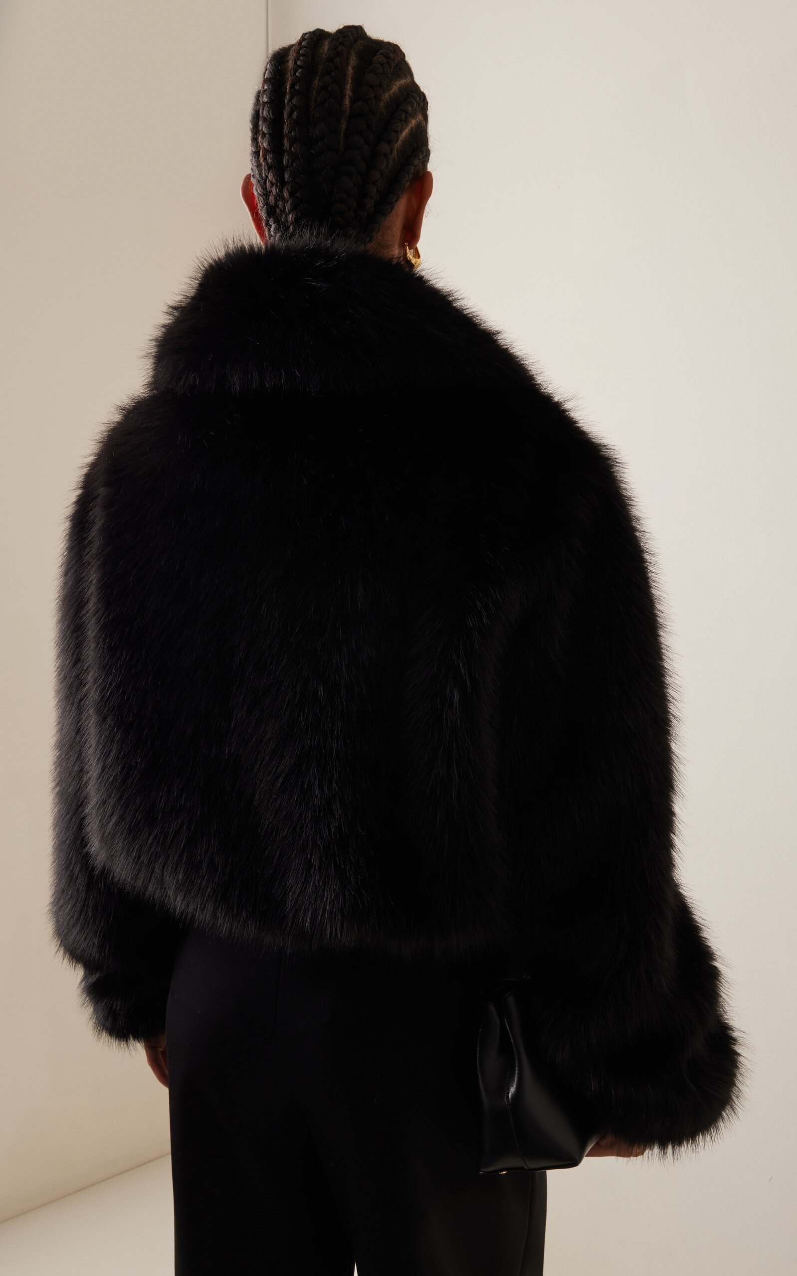 Hope Faux Fur Jacket black - 4