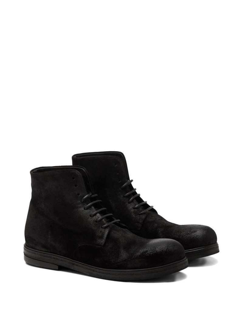 Marsèll Zucca Zeppa lace-up suede boots outlook