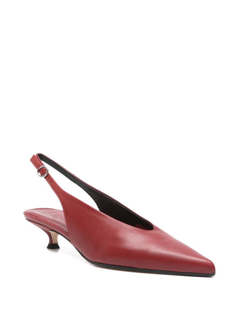 Aeyde Camila point-toe slingback pumps outlook