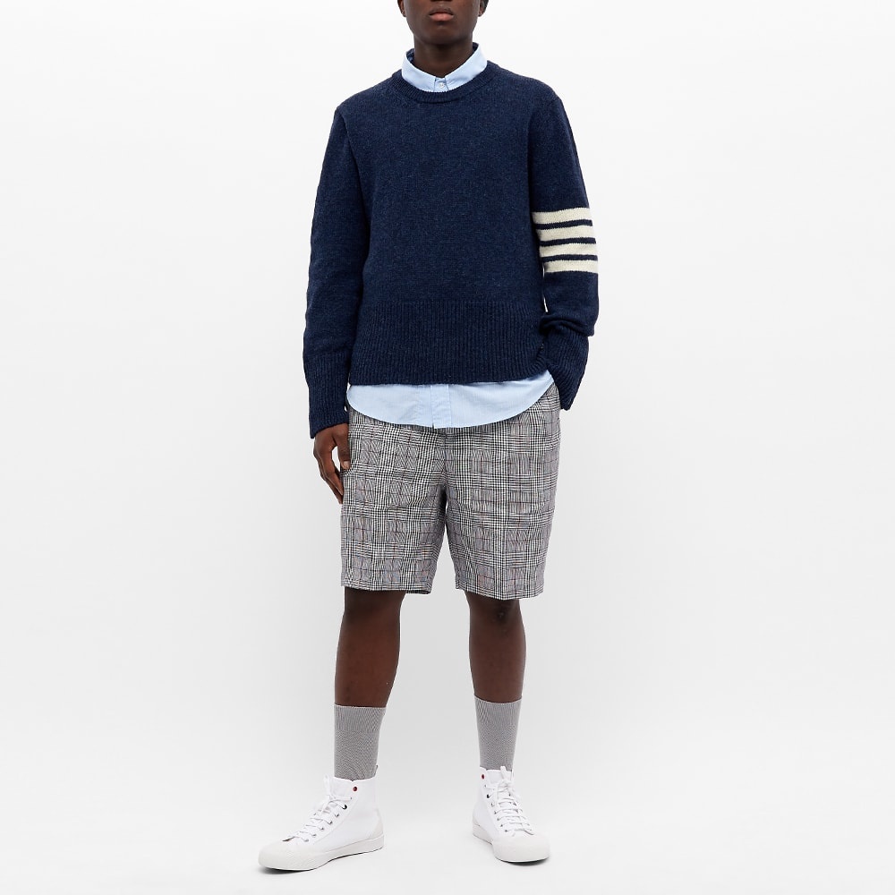 Thom Browne 4 Bar Shetland Crew Knit - 6