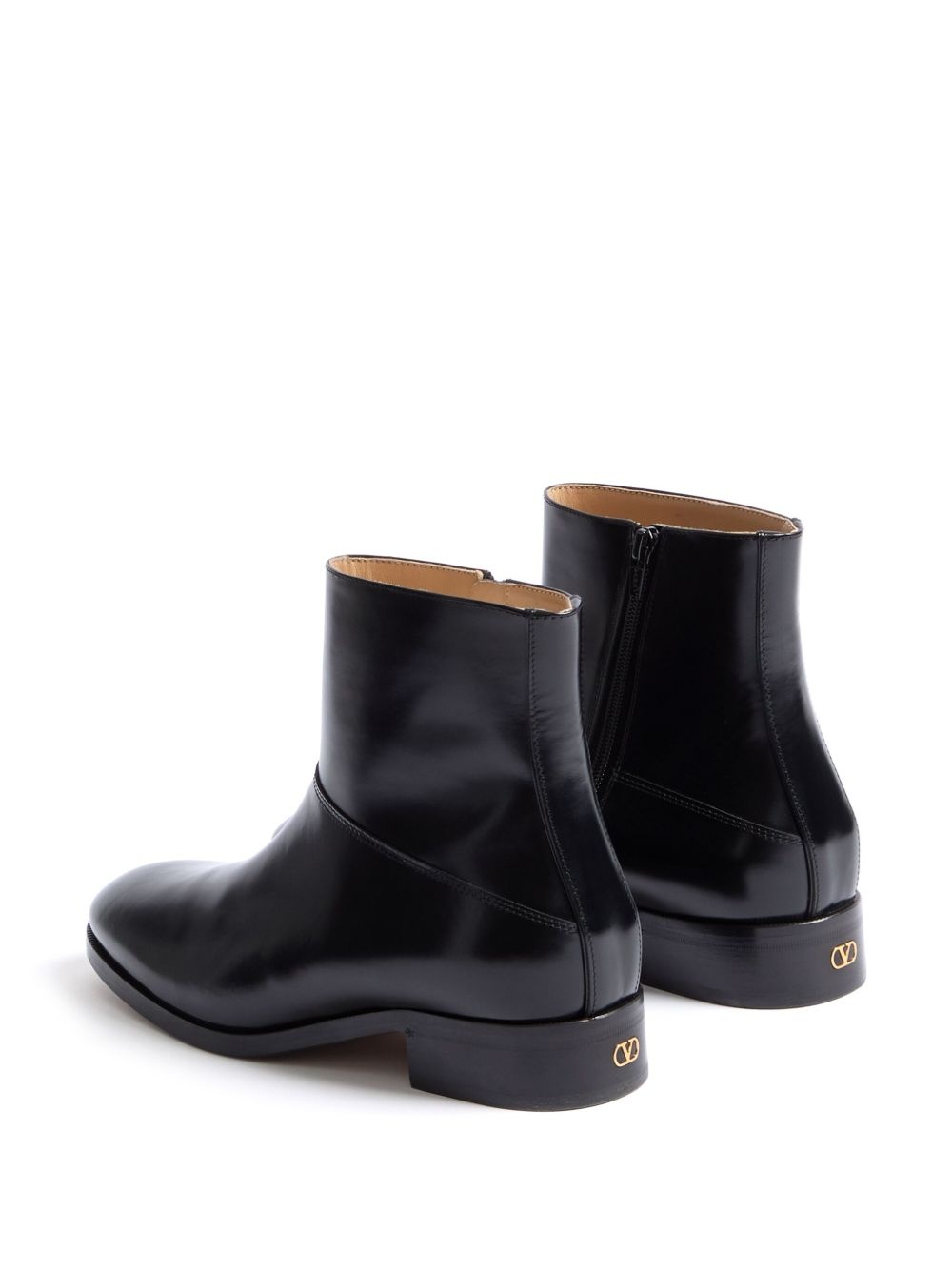 leather ankle boots - 4