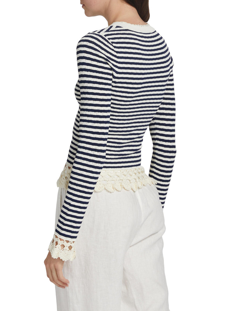Women's Addy Striped Knit Top - Multi 5