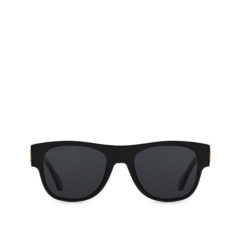 Louis Vuitton Hopscotch Sunglasses Acetate Black Louis Vuitton Acetate LV Oval Sunglasses Z1981W Black  main image 4