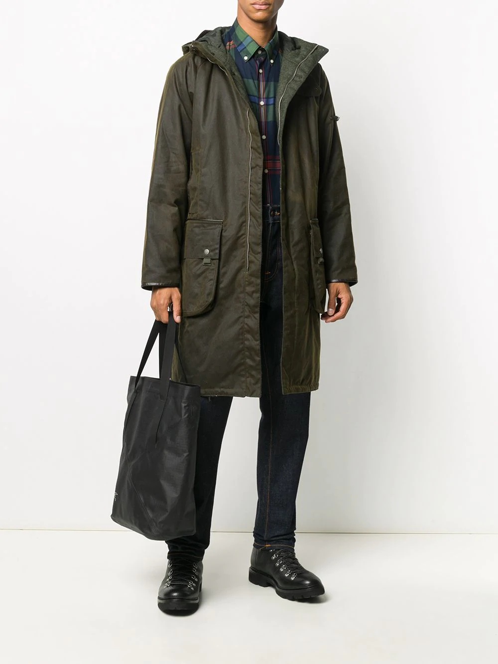 Supa-Hunting zip-up parka jacket - 2