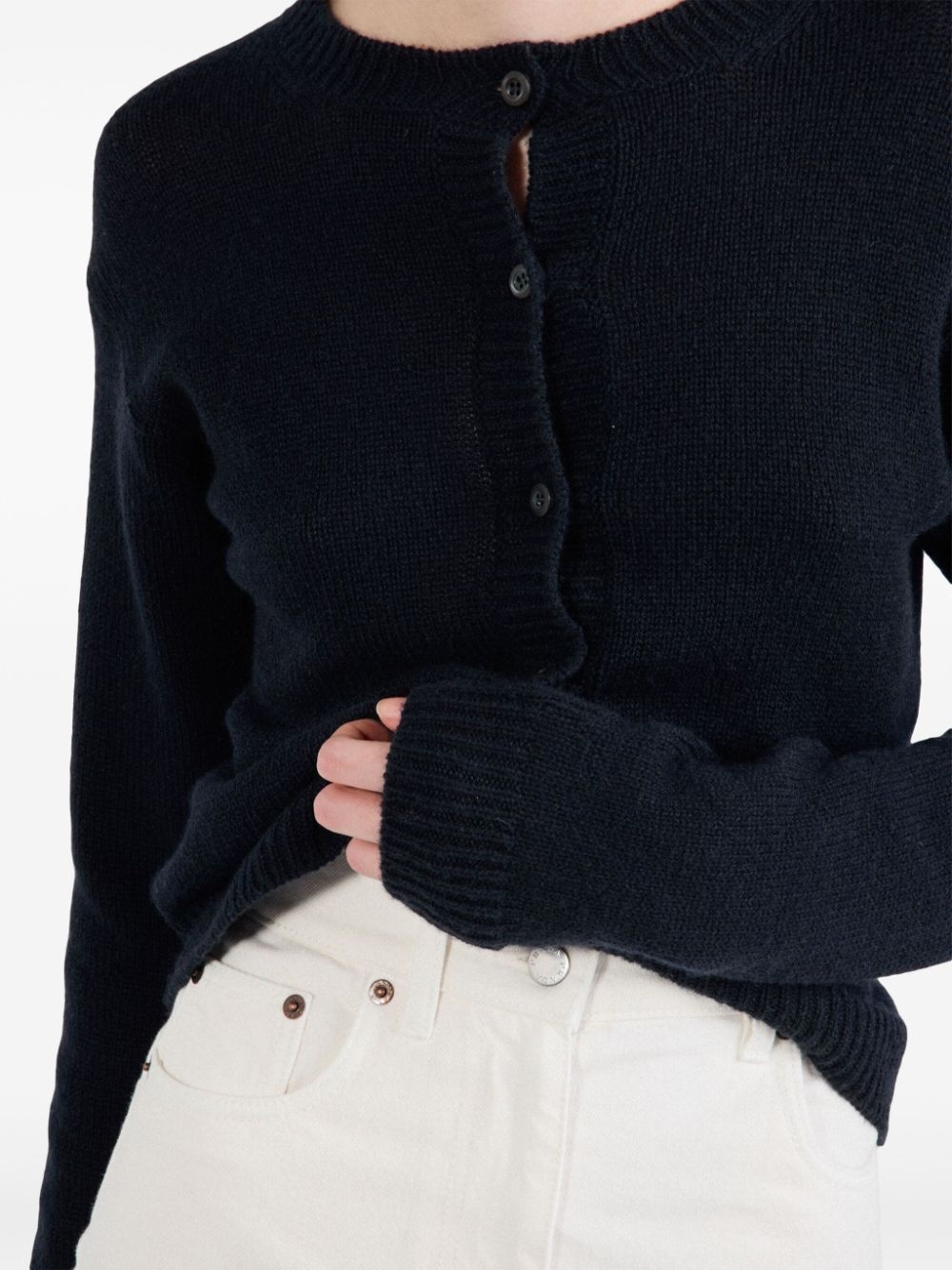 denim mini skirt - 6