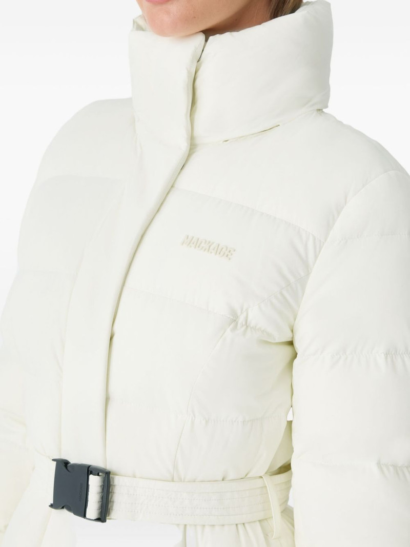 Calina-City hooded belted coat 5