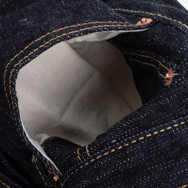 IH-888S-SLB 16oz Slubby Selvedge Denim Relaxed Taper Indigo - 10