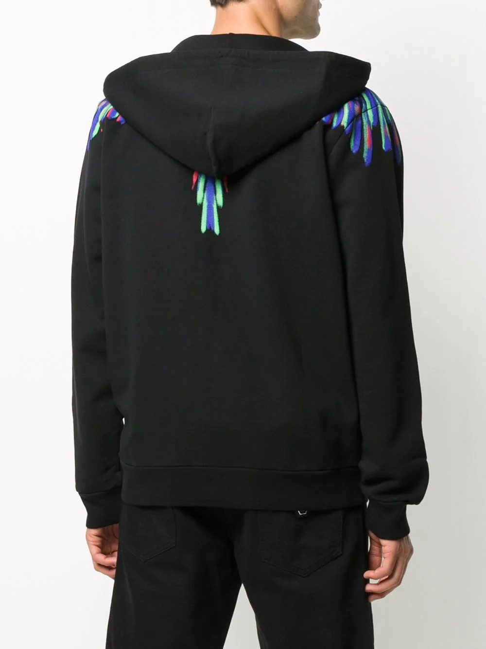 Wings zip-up hoodie - 4