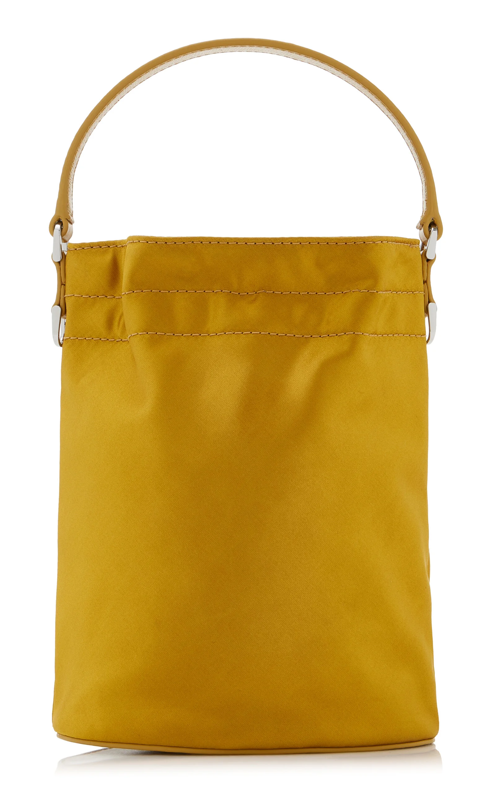 Lila Satin Mini Bag yellow - 1