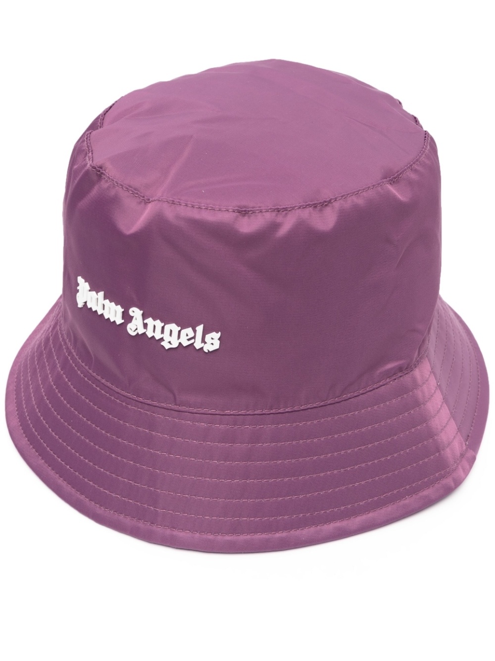 logo-plaque bucket hat - 1