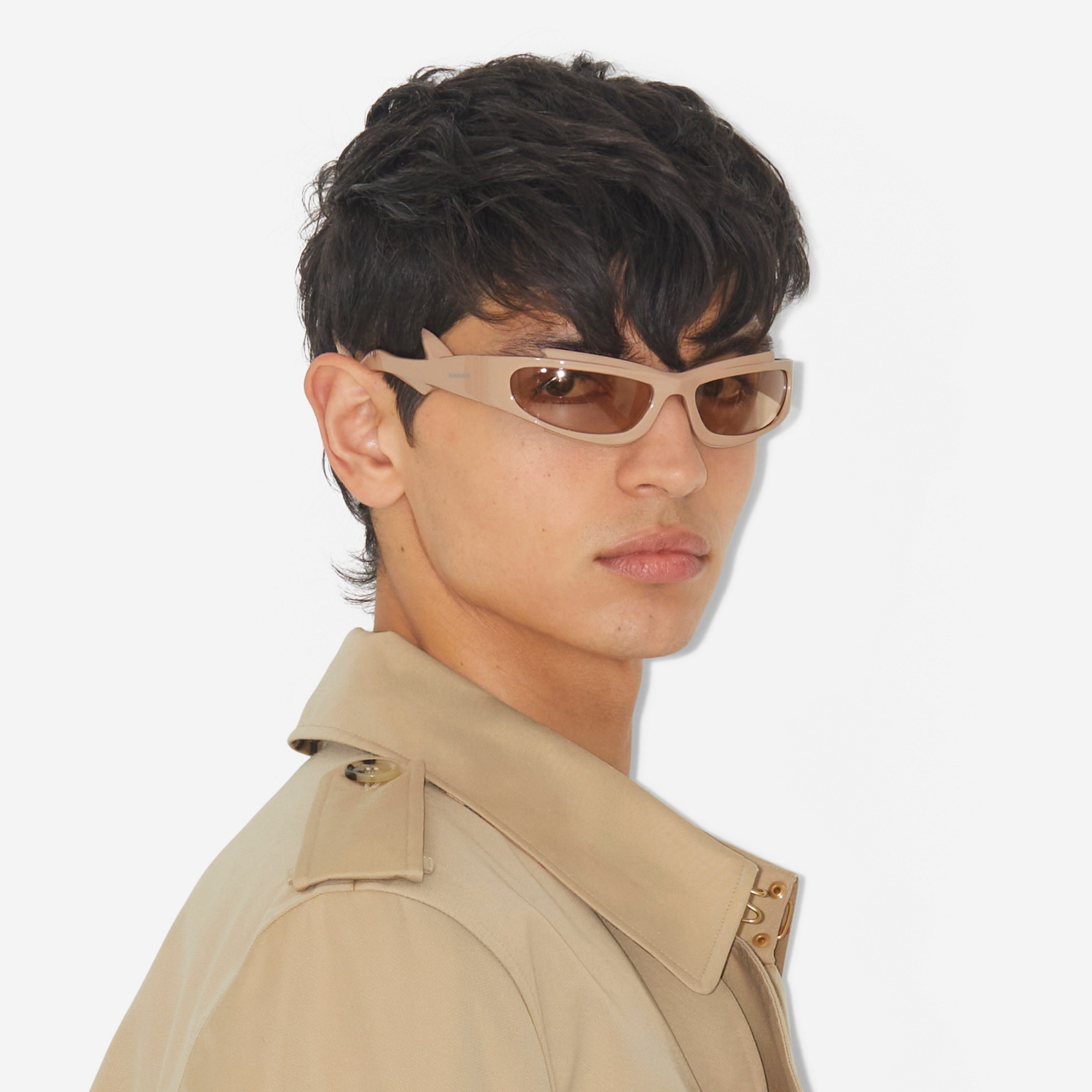 Rectangular Frame Turner Sunglasses - 5