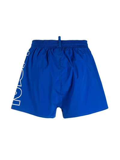 DSQUARED2 logo-print swimming shorts outlook