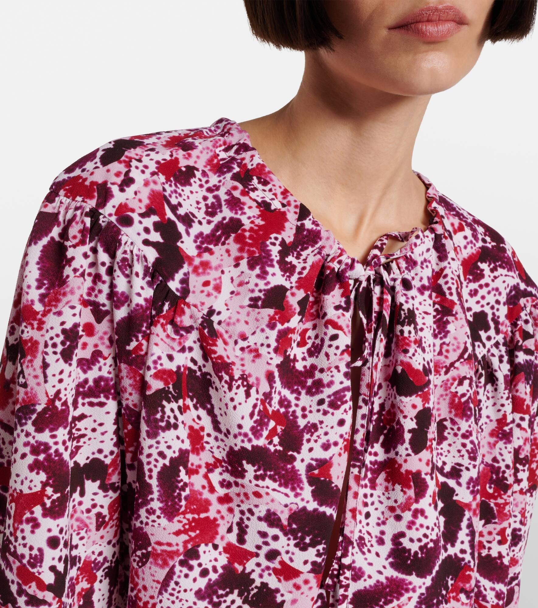 Printed midi dress - 4