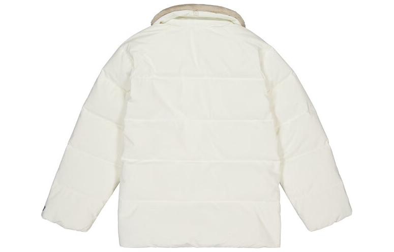 (WMNS) New Balance Warm Heavy Puffer Coat 'White Beige' NPD4E122-IV - 2
