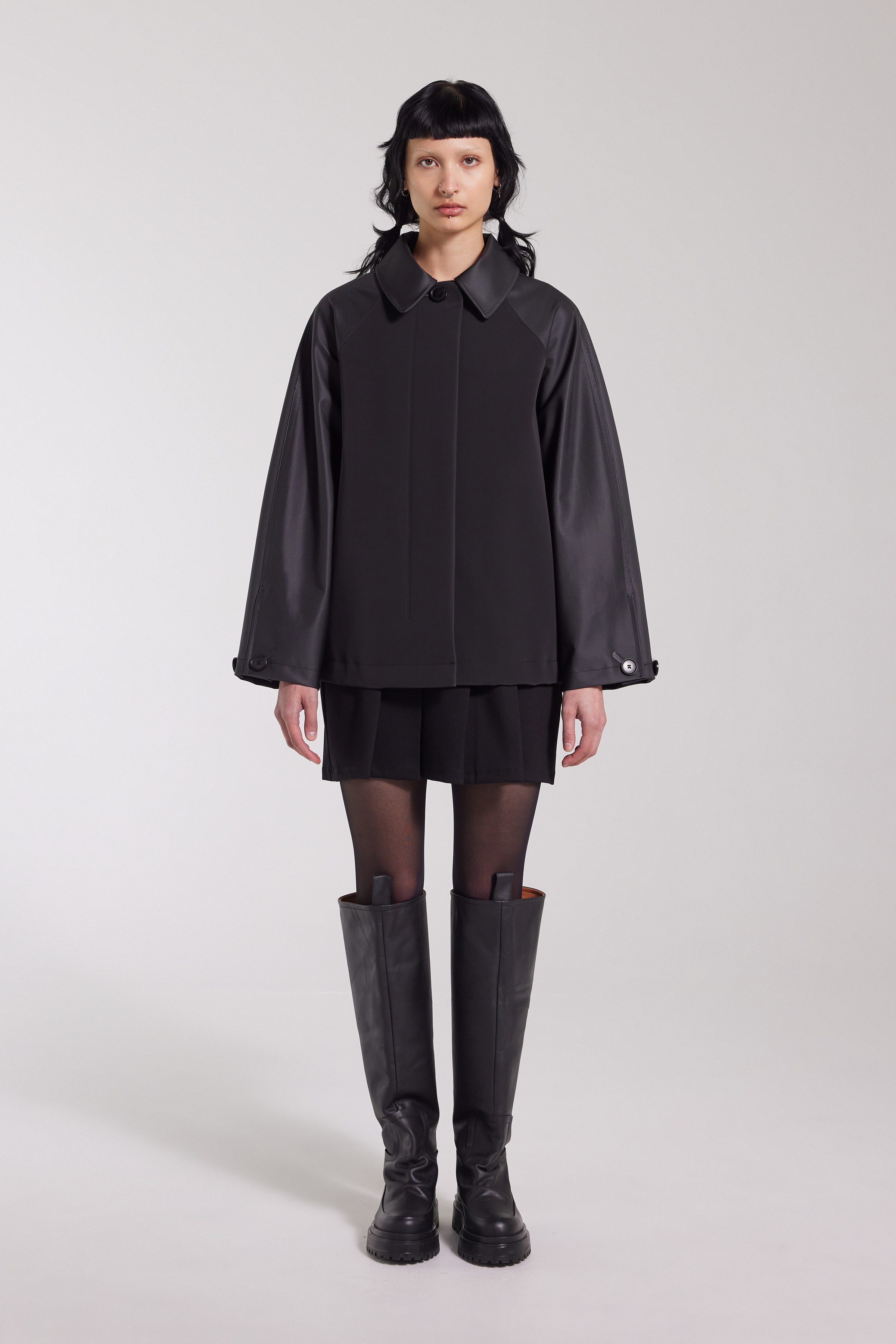 Bandhagen Raincoat Black - 6
