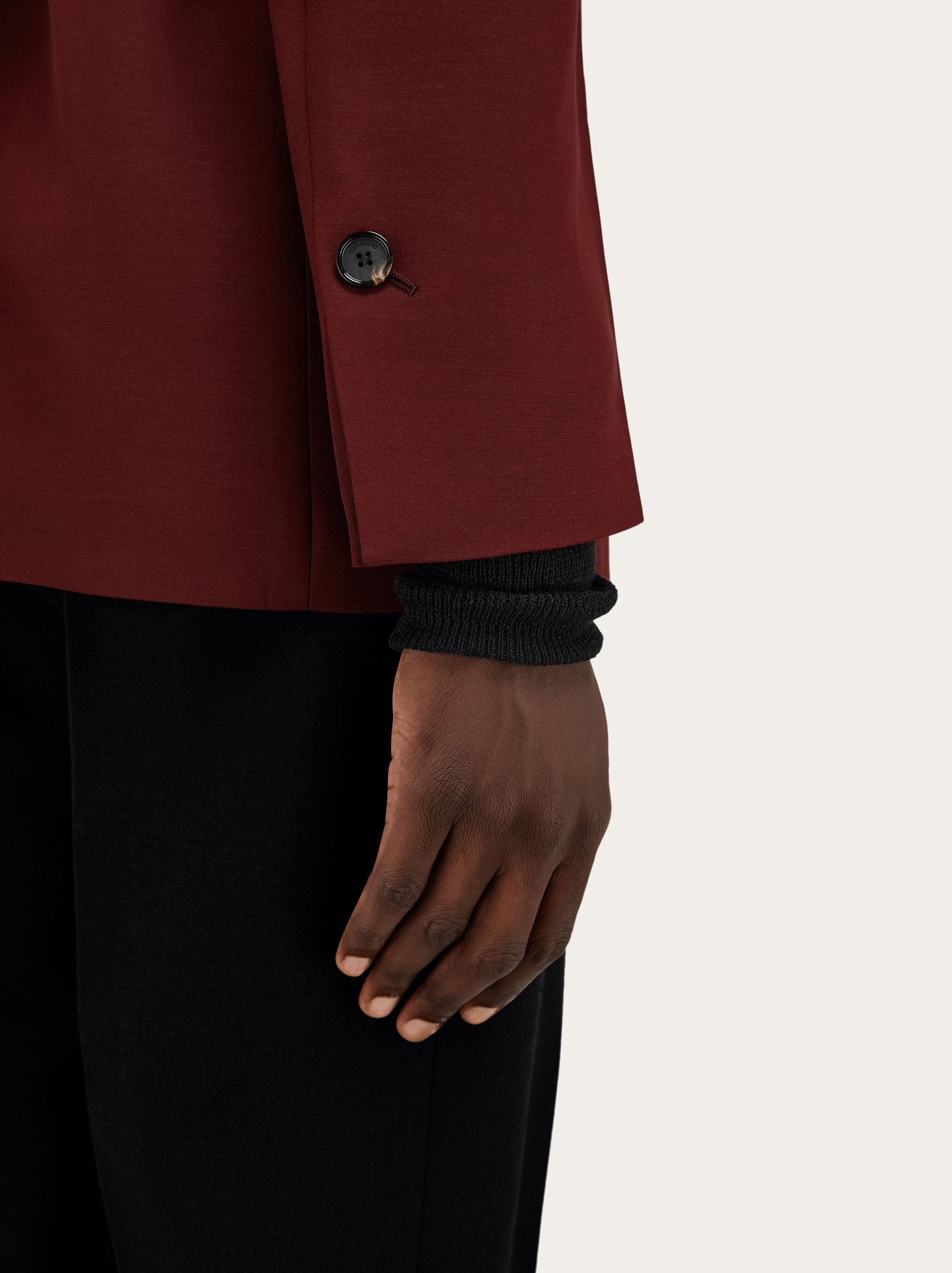 Single breasted belted jacket - 5
